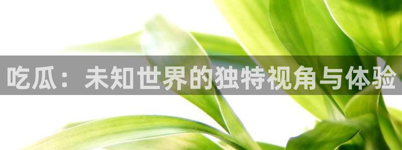 吃瓜网今日吃瓜 热门大瓜